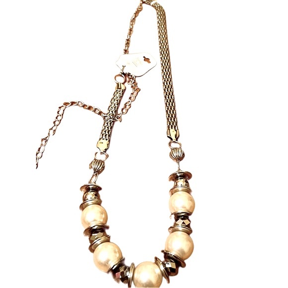 LAST🔥HP🔥Mother of Pearl Vintage Style Metal Chain Belt - Picture 12 of 13